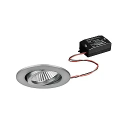 Downlight BB03 rond, draaibaar IP20, nikkel mat 