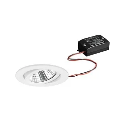 Inbouwarmatuur draaibaar IP20, wit  6W 640lm 3000K 20-40° 20-40° CRI 80-89