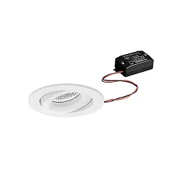 recessed luminaire IP20, glossy, white dimmable 7W 680lm 3000K 20-40° 20-40° CRI 80-89
