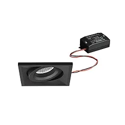 recessed luminaire swivelling IP20, white  7W 680lm 3000K 20-40° 20-40° CRI 80-89