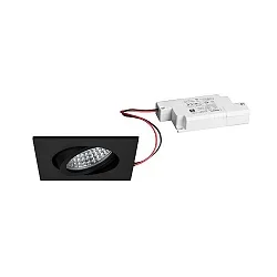 Inbouwspot TIRREL-S LED DIM hoekig, draaibaar IP20, wit dimbaar