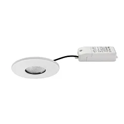 recessed luminaire CHOOOSE round LED IP44, white dimmable 5W 510lm 2700-4000K 20-40° 20-40° CRI 80-89