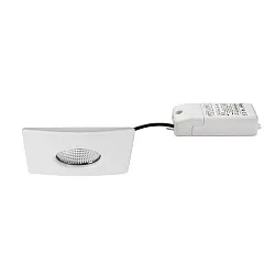 recessed luminaire CHOOOSE square LED IP44, white dimmable 5W 510lm 2700-4000K 20-40° 20-40° CRI 80-89