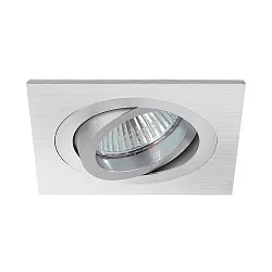 Inbouwarmatuur IP20, glanzend, transparant dimbaar 6W 680lm 3000K 20-40° 20-40° CRI 80-89
