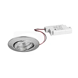 Downlight BB13 rond, Dim-To-Warm IP20, chroom dimbaar