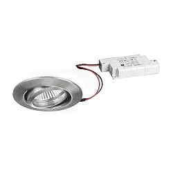 Downlight BB09 rond, Dim-To-Warm IP20, nikkel mat dimbaar