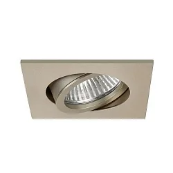 Downlight BB18 hoekig, Dim-To-Warm IP20, champagne dimbaar