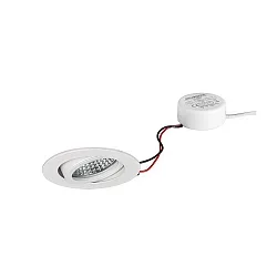 Inbouwspot TIRREL-R LED DIM ROUND-CONVERTER rond, draaibaar IP20, wit dimbaar