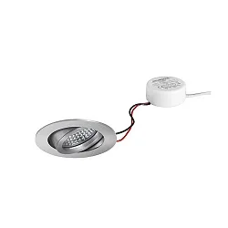 Inbouwspot TIRREL-R LED DIM ROUND-CONVERTER rond, draaibaar IP20, aluminium dimbaar