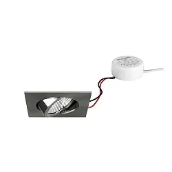 Downlight BB03 draaibaar, dimbaar IP20, nikkel mat dimbaar