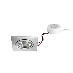 Downlight BB15 stijf, dimbaar IP54, rvs dimbaar
