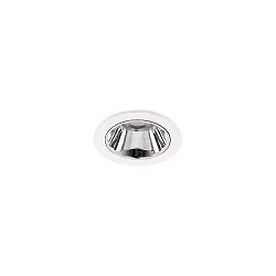 Plafondinbouwarmatuur APOLLO MICRO rond, direct IP20, zilver dimbaar