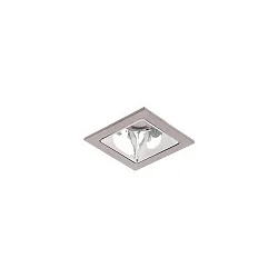 recessed luminaire APOLLO MICRO square, switchable LED IP20, silver  5W 675lm 4000K CRI 90-100