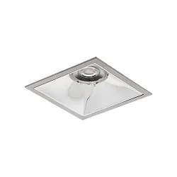 recessed luminaire APOLLO MIDI square, switchable LED IP20, silver  14W 1919lm 4000K CRI 90-100