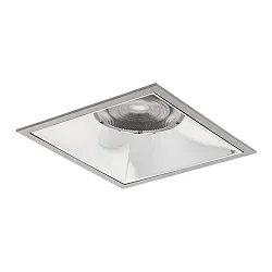 recessed luminaire APOLLO MAXI square, switchable LED IP20, silver dimmable 20W 2620lm 3500K CRI 90-100