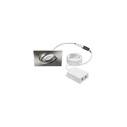 Inbouwarmatuur ABACO SQUARE draaibaar, DALI aanstuurbaar, Tunable White IP44
