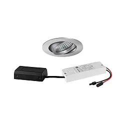 Inbouwspot TIRREL-R LED DIM CONNECTION-BOX rond, draaibaar, DALI aanstuurbaar IP20, aluminium dimbaar