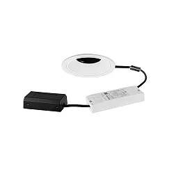 Plafondinbouwarmatuur BINATO draaibaar, roteerbaar, direct IP20, wit dimbaar
