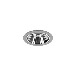 Plafondinbouwarmatuur APOLLO MINI rond, direct IP20, zilver, transparant dimbaar