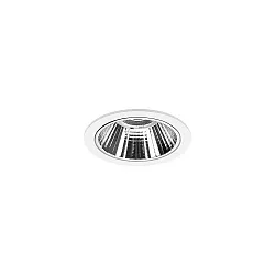 ceiling recessed luminaire APOLLO MINI round, direct IP20, transparent, white dimmable