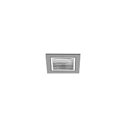 Plafondinbouwarmatuur APOLLO MICRO vierkant, direct IP20, zilver 