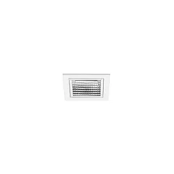 Plafondinbouwarmatuur APOLLO MICRO vierkant, direct IP20, wit 