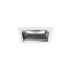 Plafondinbouwarmatuur APOLLO MIDI vierkant, direct IP20, wit 