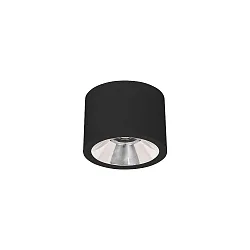 Downlight APOLLO MIDI glad, rond, schakelbaar IP20, gepoedercoat, zwart 
