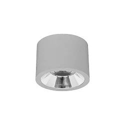 Downlight APOLLO MAXI glad, rond, schakelbaar IP20, gepoedercoat, zilver 