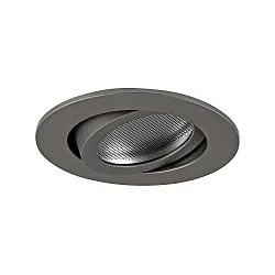 Luidspreker rond, draaibaar, titaan