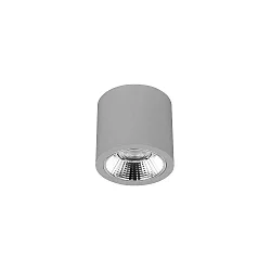 Downlight APOLLO MIDI rond, schakelbaar, gefacetteerd IP20, gepoedercoat, zilver 