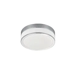 Wand- en plafondarmatuur EREVAN Ø 23CM 2-vlams E27 IP44, chroom, glanzend dimbaar