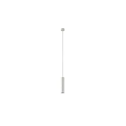 Pendelarmatuur TOMEK 270MM 1-vlams, cilindrisch, stijf GU10 IP20, wit mat dimbaar