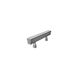 panel spot WALLWASHER IP66, titanium dimmable