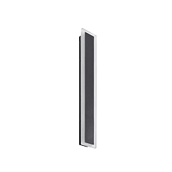 Wandarmatuur voor buitenshuis MASBATE 60CM hoekig, CCT Switch, schakelbaar IP65, zwart mat 