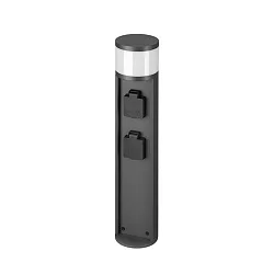 Lichtpaal MATURNA IP44 schakelbaar LED IP44, grafiet 