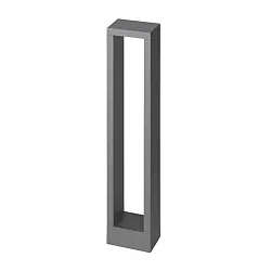 bollard lamp ADDIA switchable LED IP54, graphite 
