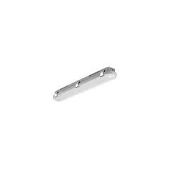 Armatuur voor vochtige ruimten HUMID ONE PRO direct IP65, grijs dimbaar