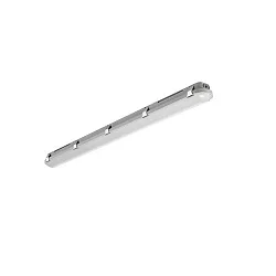 Armatuur voor vochtige ruimten HUMID ONE PRO direct IP65, grijs dimbaar