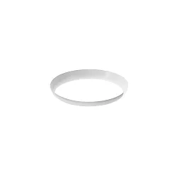 Ring MAKIRA Ø 25CM rond, wit