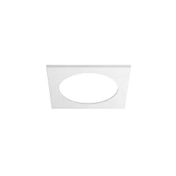 ring MUNA MINI square, white matt