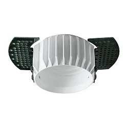Flush mount ring for luminaire COUPLED (BRUM-12630 /-31 /-32 /-33 /-34 /-35), round, white