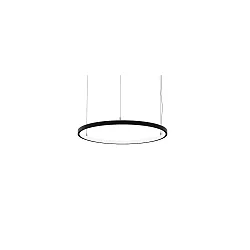 Pendelarmatuur ANDROS IN Ø 80CM Bluetooth aanstuurbaar IP20, gepoedercoat, zwart mat dimbaar