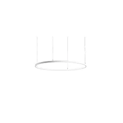 Pendelarmatuur ANDROS IN Ø 120CM DALI aanstuurbaar IP20, gepoedercoat, wit mat dimbaar