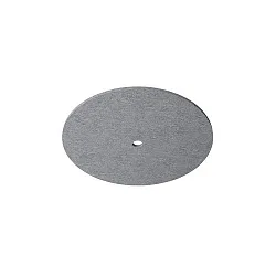 akoestisch element SILENTIUM (SMOOTH) 59.5CM rond, symmetrisch, grijs