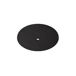 akoestisch element SILENTIUM (SMOOTH) 59.5CM rond, symmetrisch, zwart