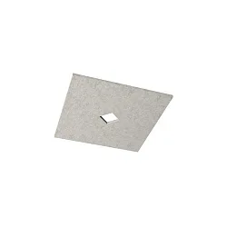 akoestisch element SILENTIUM (SMOOTH) 89.5CM hoekig, symmetrisch, beige