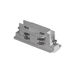 3-fase lengteconnector elektrisch, zilver