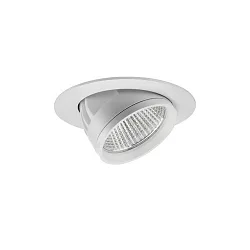 Inbouwarmatuur ARTEMIS MINI rond, roteerbaar, schakelbaar LED IP20, zilver  27W 3187lm 3500K CRI 90-100