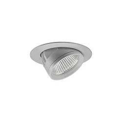 Plafondinbouwarmatuur ARTEMIS MIDI rond, direct IP20, zilver dimbaar